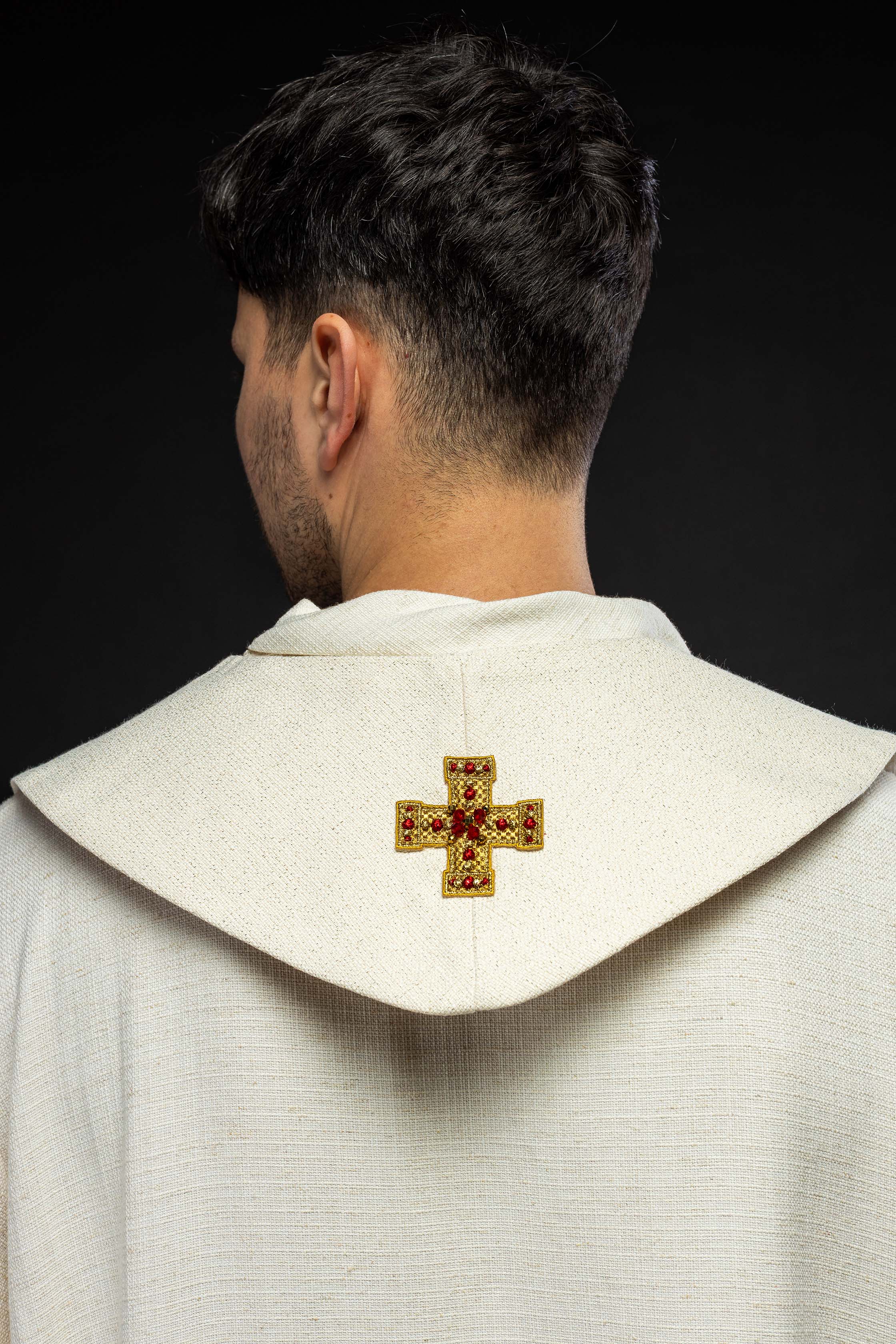 Estola feita à mão com pedras naturais Feito à mão 2011