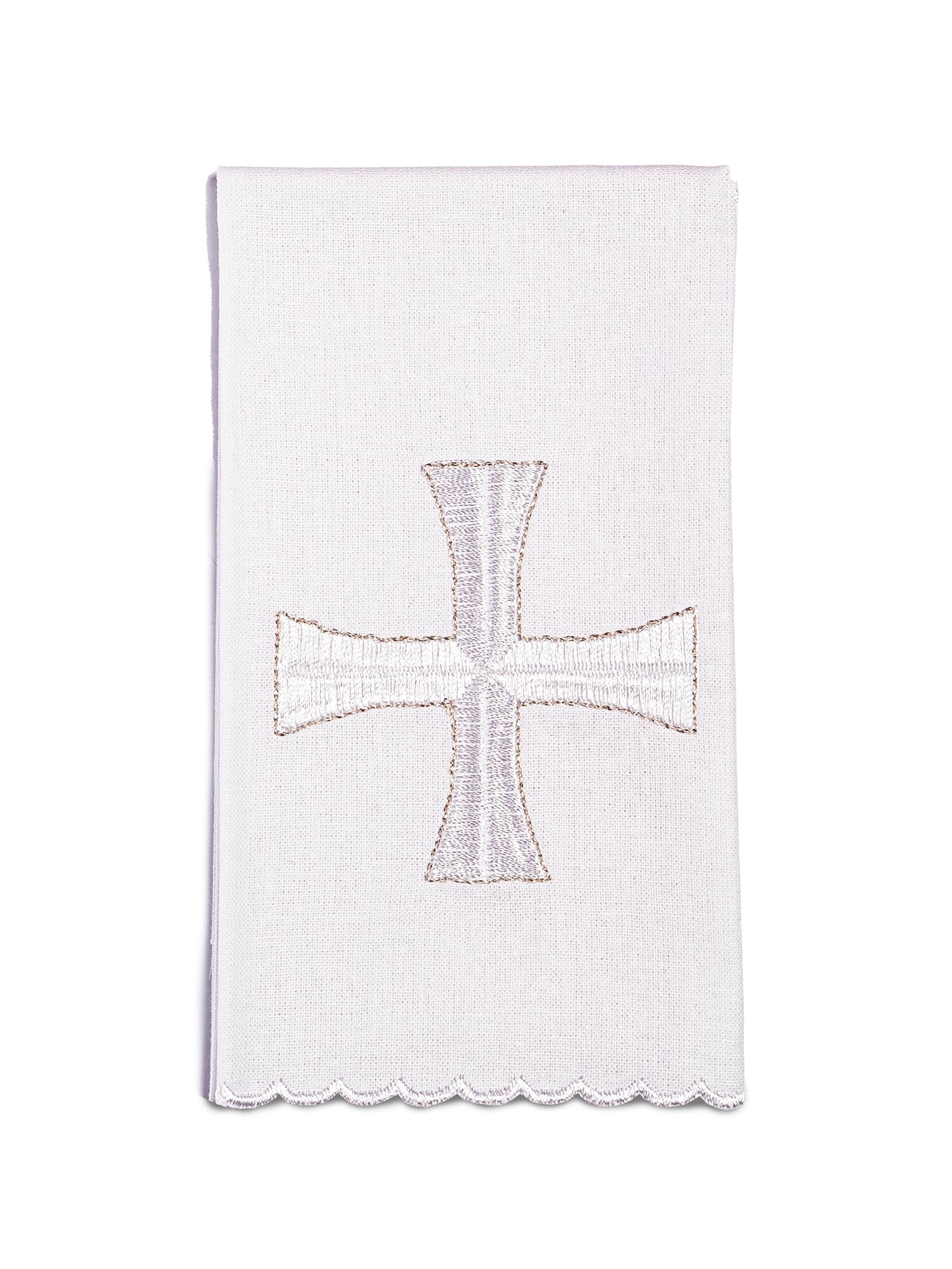 Juego de altar bordado con ribete plateado KK/010 - CASULLAS.ES