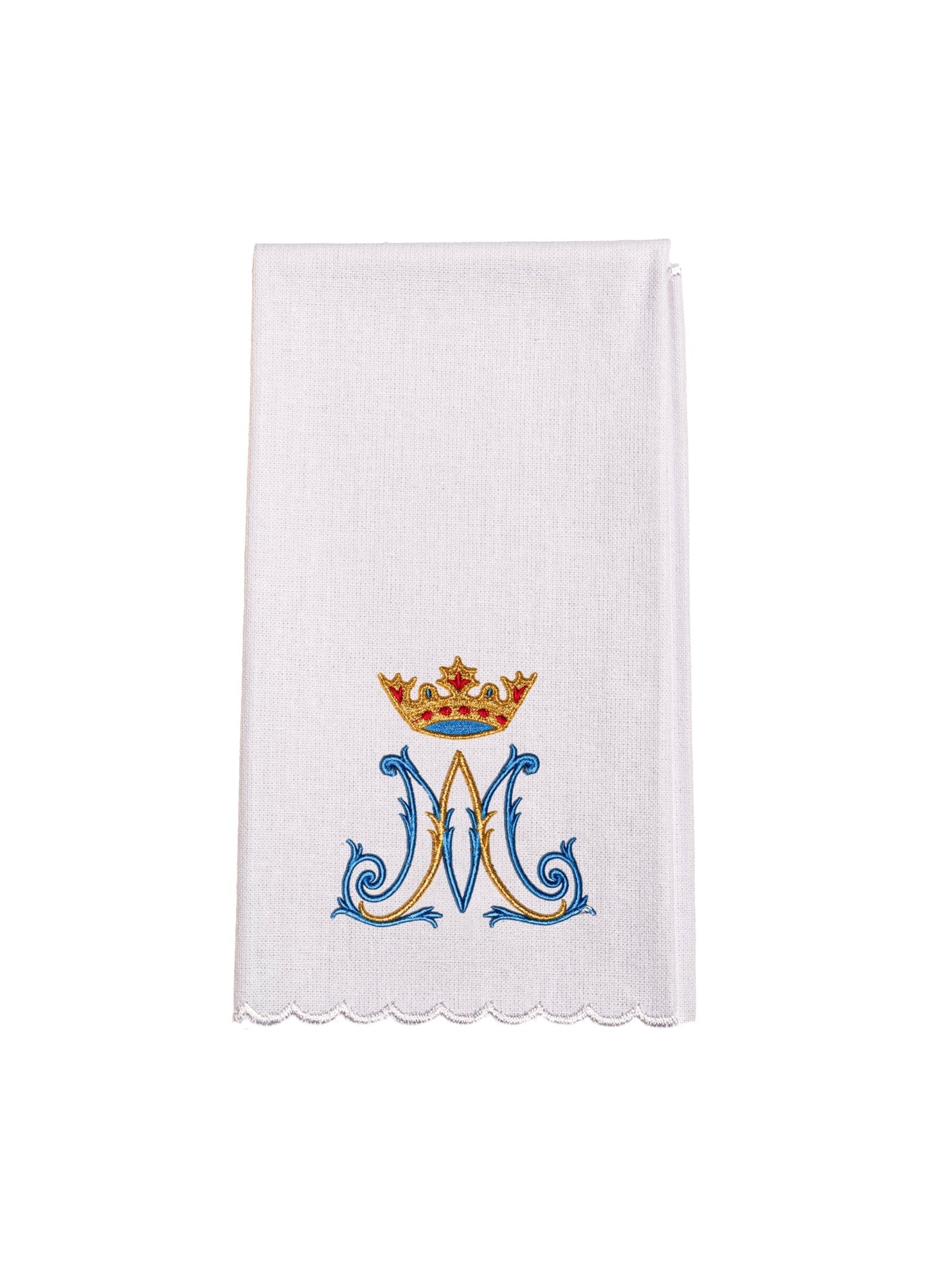 Juego de altar bordado Mariano azul KK/179 - CASULLAS.ES