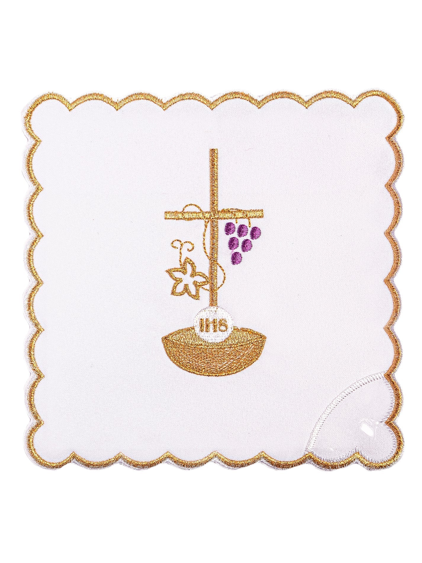 Juego de altar con sencillo bordado dorado KK/063/04 - CASULLAS.ES