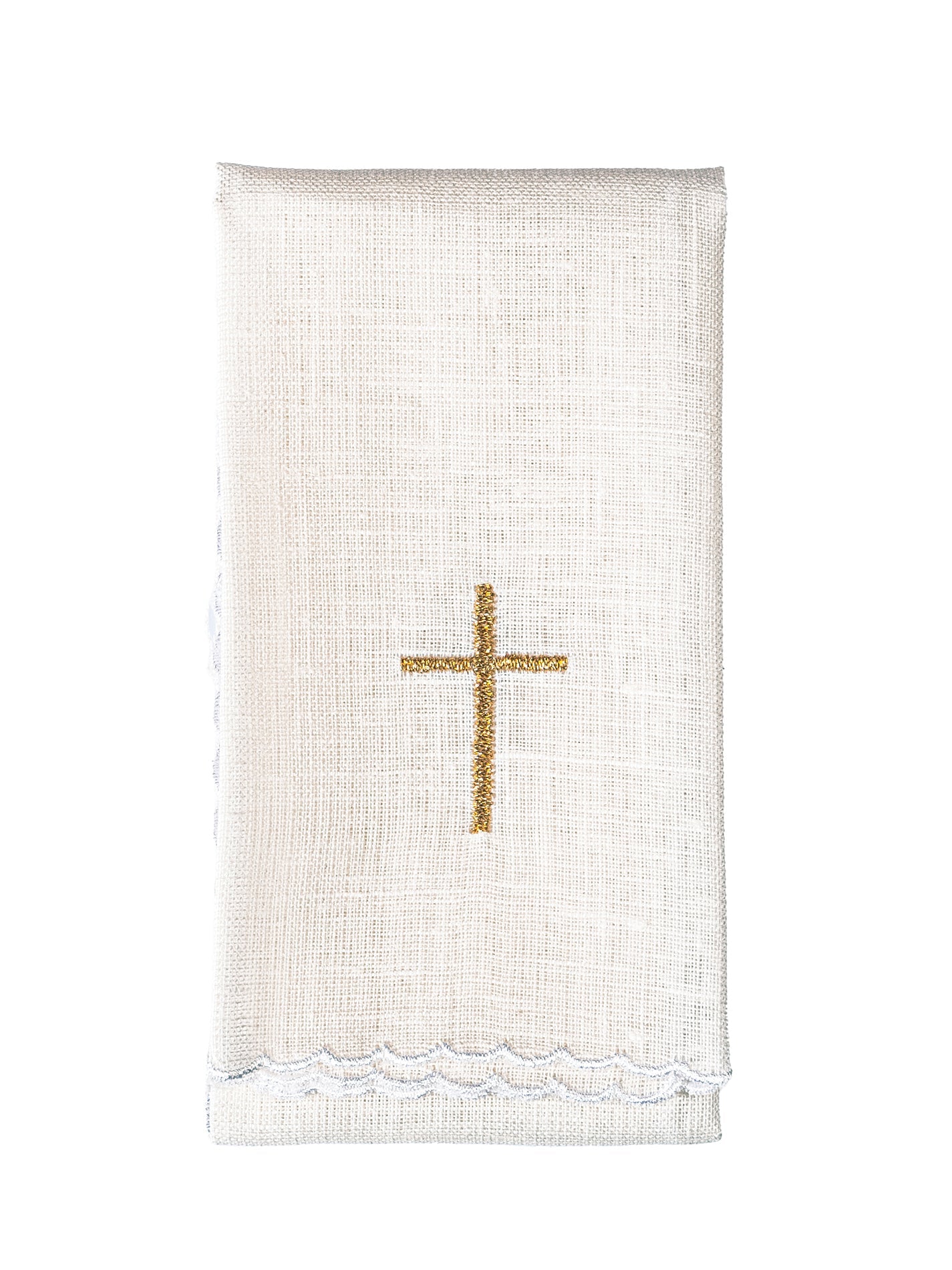 Juego de altar lino con bordado Cordero KKL/100 - CASULLAS.ES