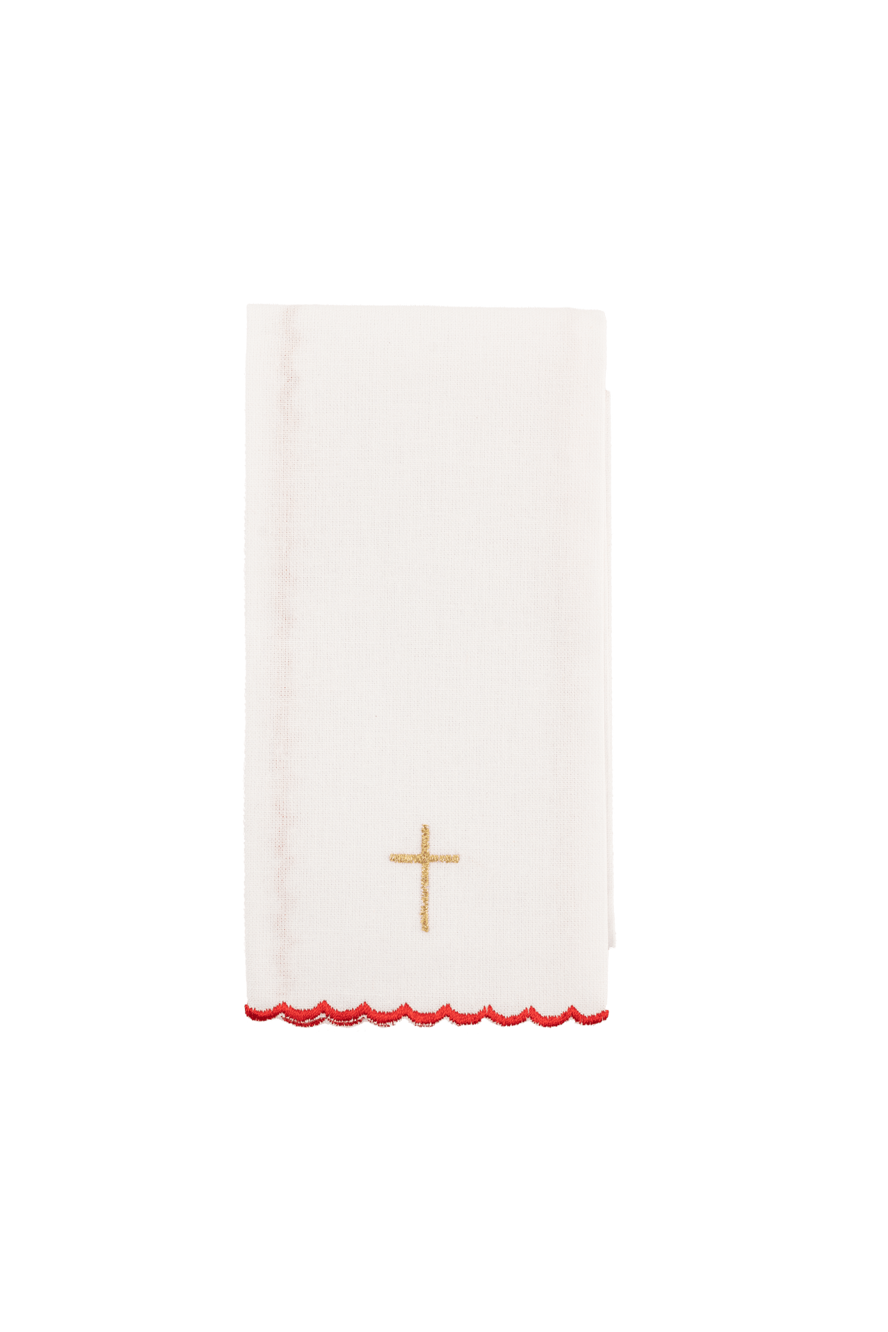 Servicio de altar rojo con bordado del Espíritu Santo KDT/5032/02 CZERWONY - CASULLAS.ES