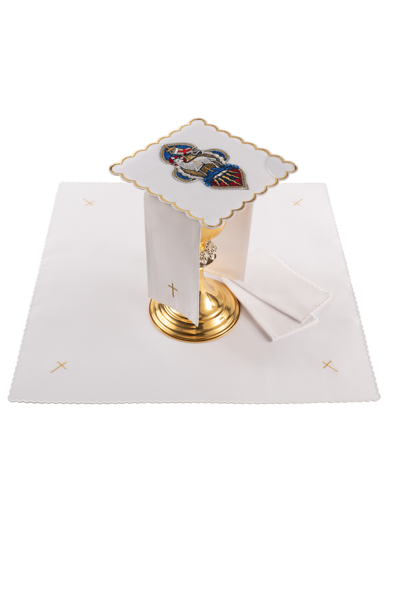 Servicio de altar bordado para Pascua con el Cordero