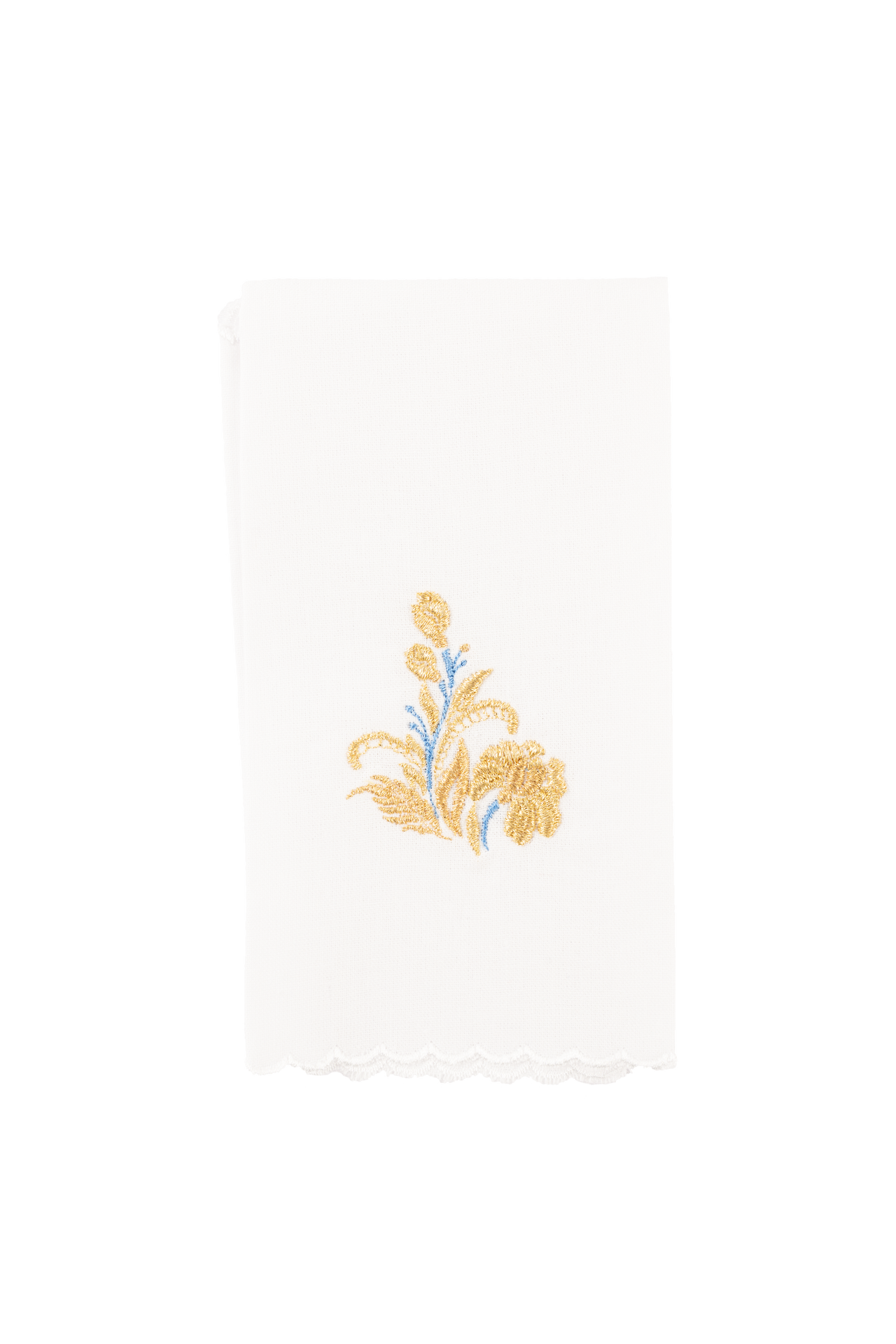 Servicio de altar litúrgico con motivo mariano bordado