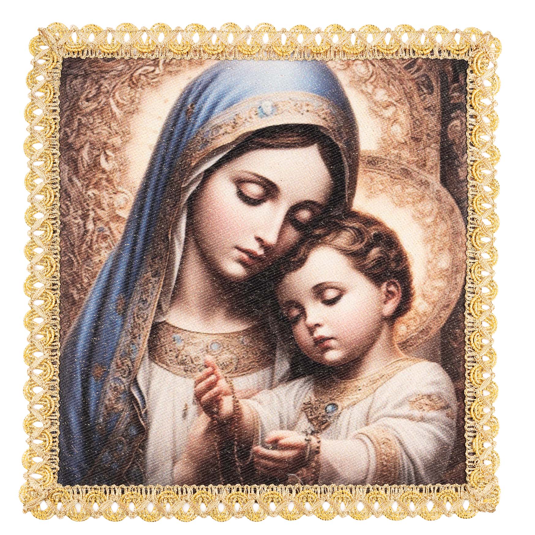 Palka z wizerunkiem Matki Bożej z Dzieciątkiem - ORNATY.PL