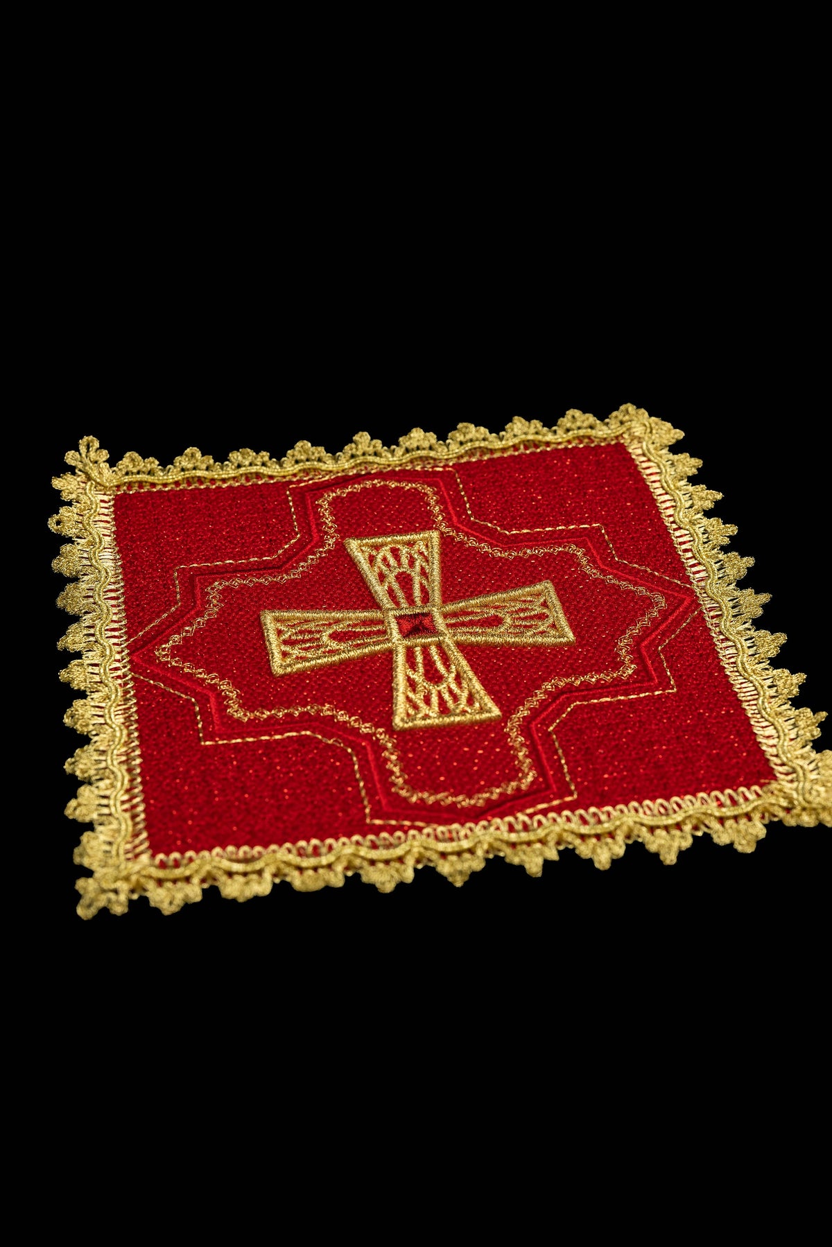 Conjunto de 4 palas bordadas - quatro cores