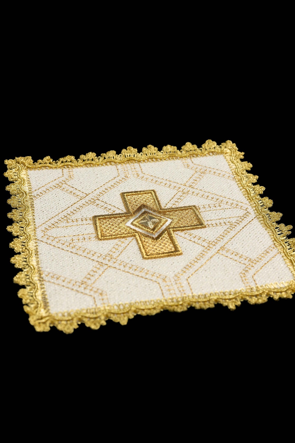 Conjunto de 4 palas bordadas a dourado - quatro cores