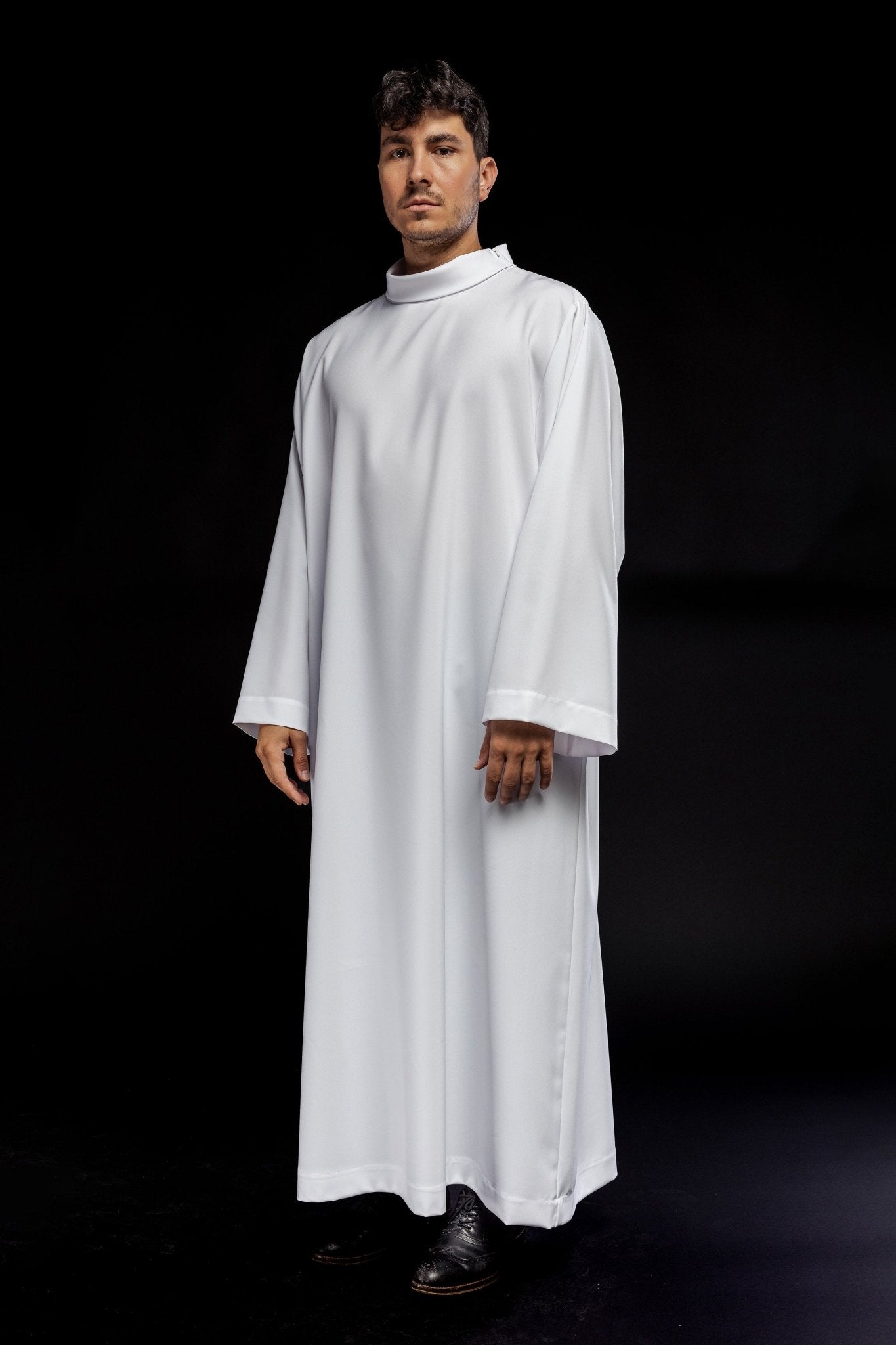 Alba lisa blanca KAB/021/04/12 135cm/164cm - CASULLAS.ES