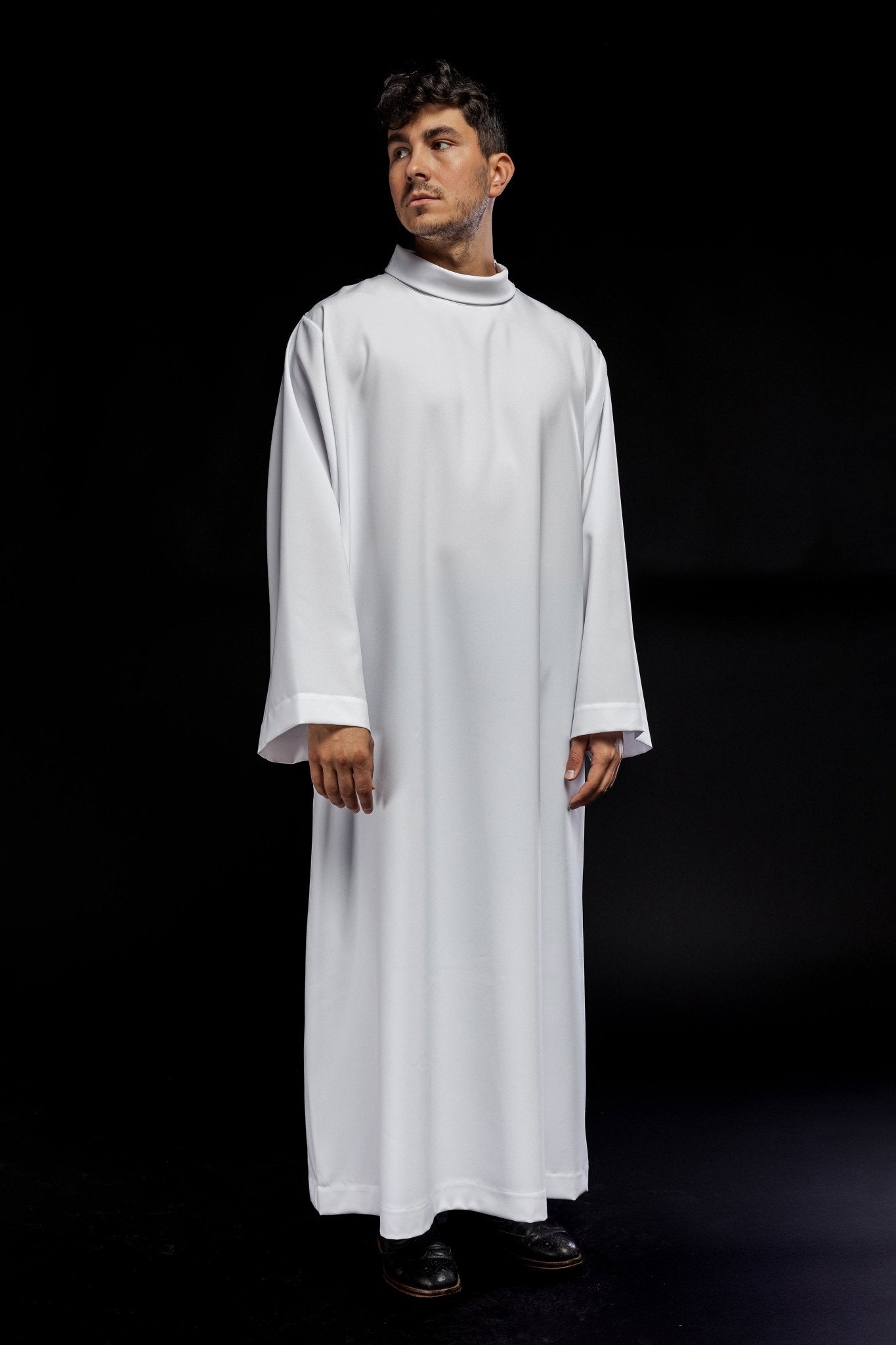 Alba lisa blanca KAB/021/04/12 135cm/164cm - CASULLAS.ES