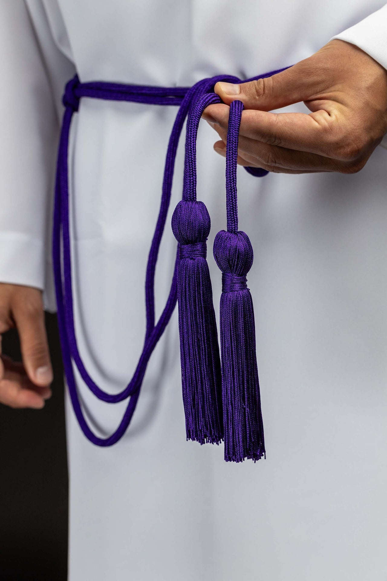 Cíngulo litúrgico morado CIN/813 - CASULLAS.ES