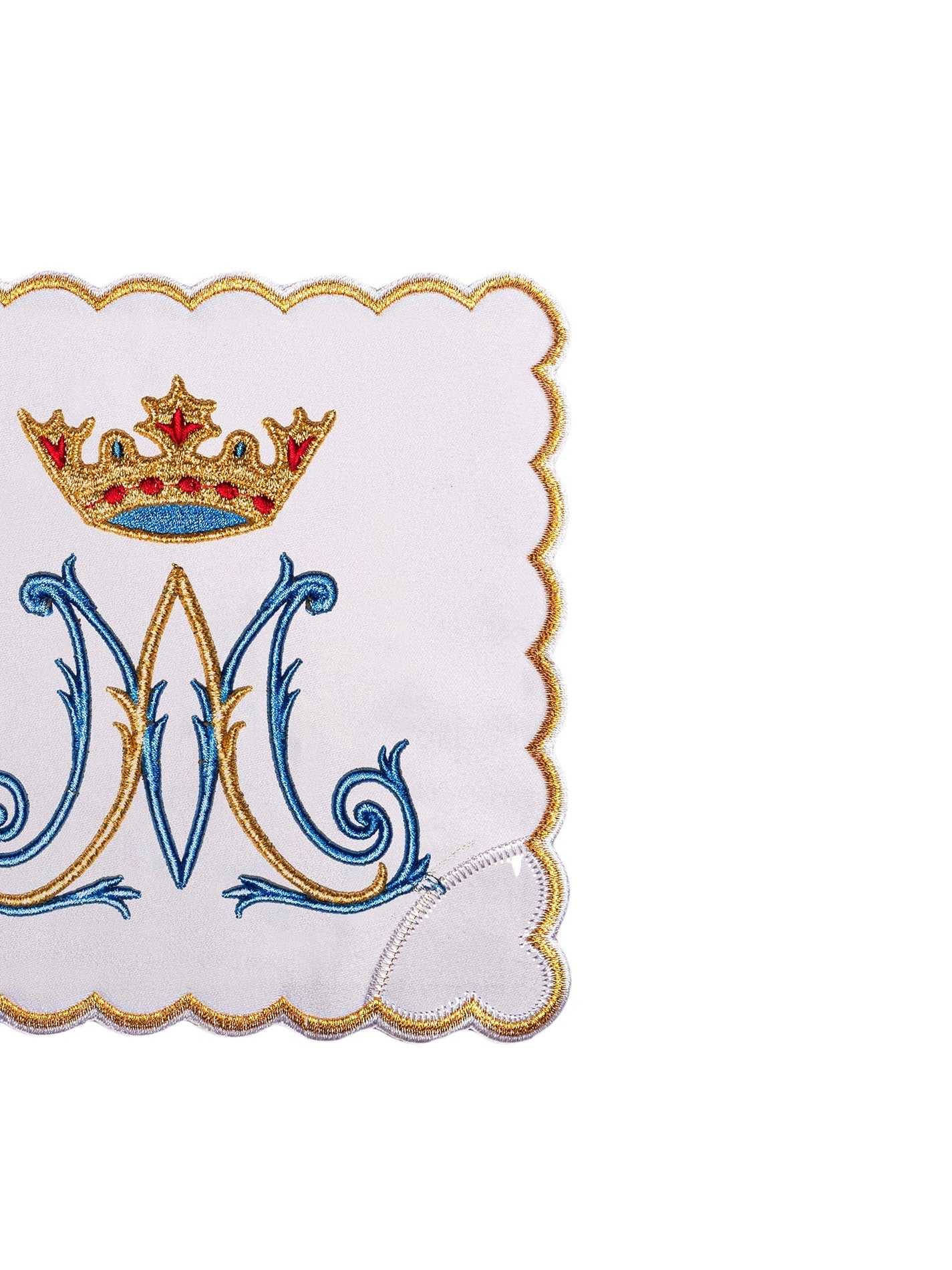 Juego de altar bordado Mariano azul KK/179 - CASULLAS.ES