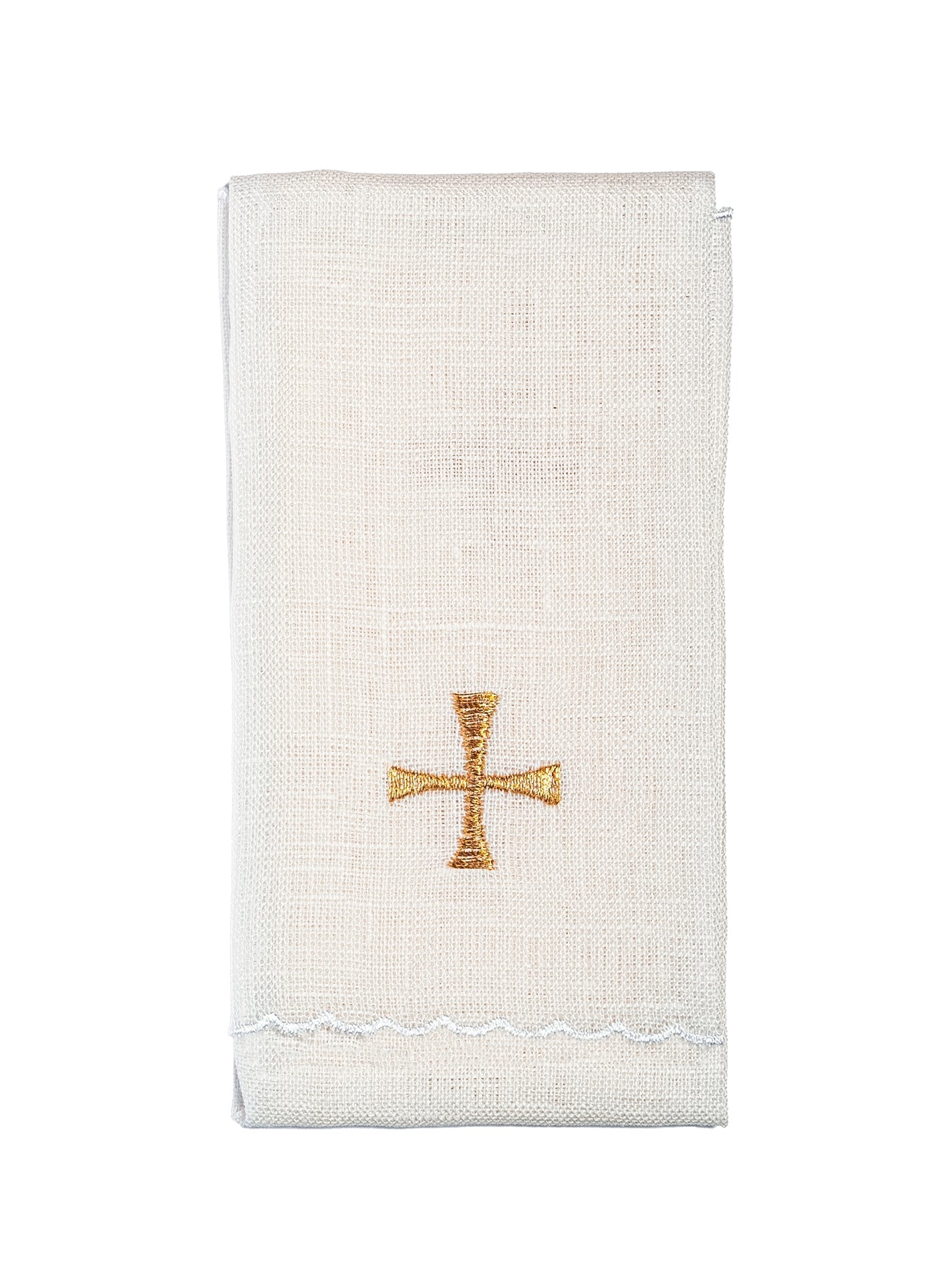 Juego de altar lino bordado para Navidad KKL/118 - CASULLAS.ES
