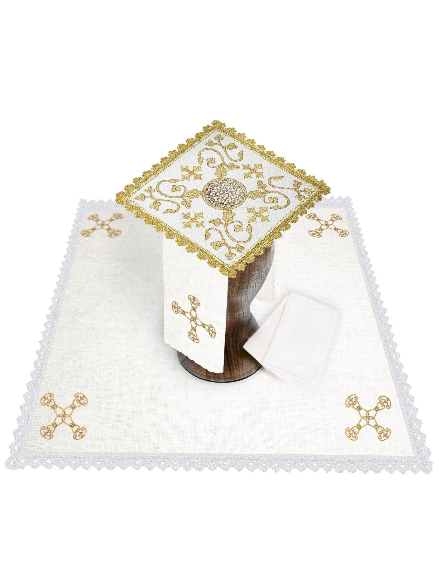 Juego de altar ricamente bordado HA/5010 - CASULLAS.ES