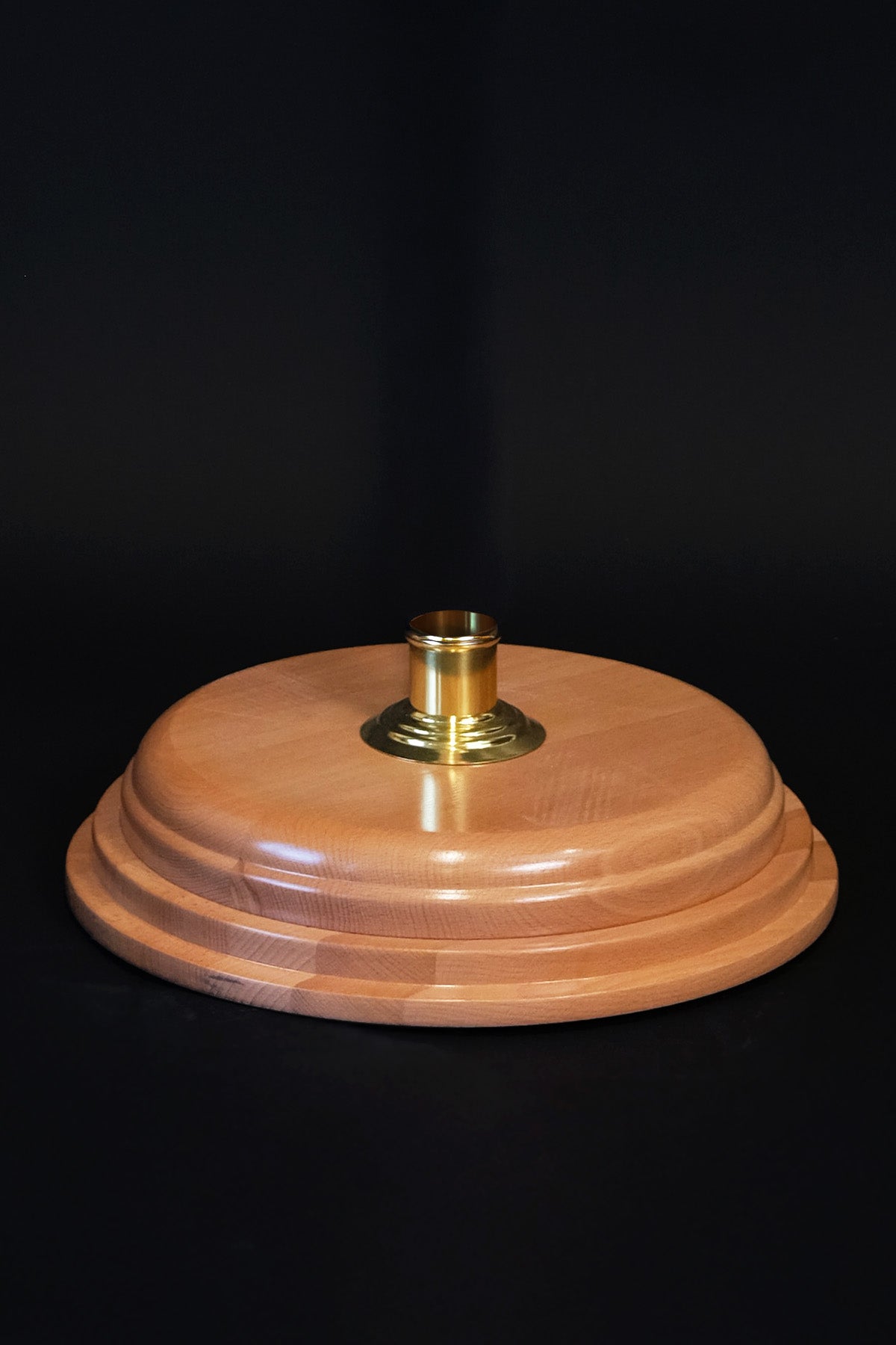 Base de madera para estandarte procesional